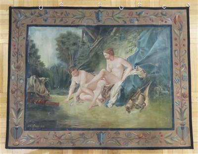1 Wandbehang "Diana im Bade" - Schmuck, Kunst & Antiquitäten