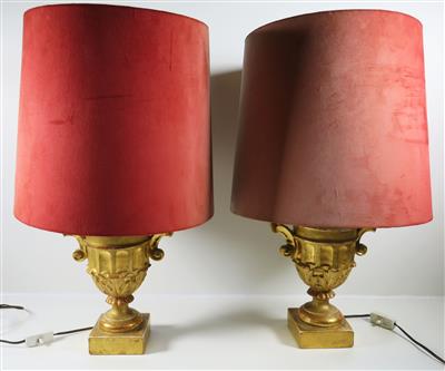 Zwei Tischlampen, 19. Jahrhundert - Klenoty, umění a starožitnosti
