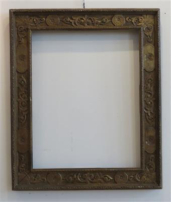 Spiegelrahmen im Frühbarockstil, 19. Jahrhundert - Schmuck, Kunst & Antiquitäten