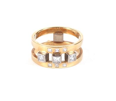 Diamantdamenring zus. ca. 0,45 ct - Schmuck, Kunst & Antiquitäten