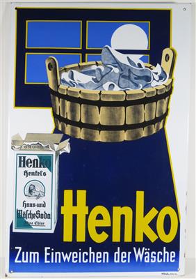 Reklameschild, Fa. Hölzl Wien, 1930er-Jahre - Jewellery, antiques and art