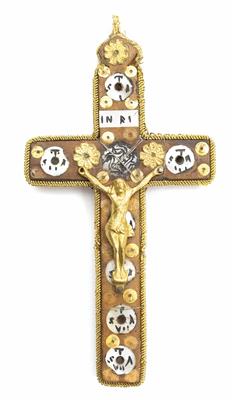 Kreuzanhänger für Kreuzwegandacht, 19. Jahrhundert - Schmuck, Kunst & Antiquitäten