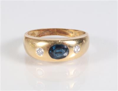 Brillant Alliancering - Jewellery, antiques and art