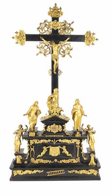 Tischstand-Altarkruzifix nach - Schmuck, Kunst und Antiquitäten