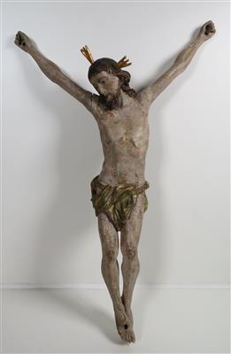 Kruzifix, Alpenländisch, 18./19. Jahrhundert - Schmuck, Kunst & Antiquitäten