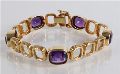 Amethyst Armkette - Jewellery, antiques and art
