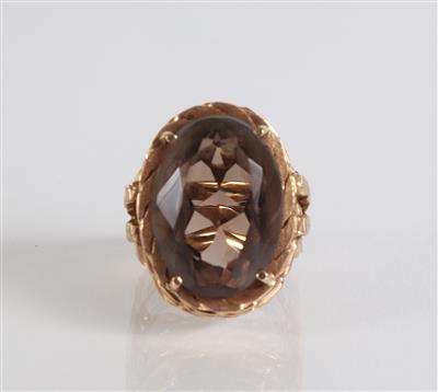 Rauchquarz Ring - Jewellery, antiques and art