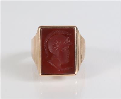 Ring mit Intaglio - Schmuck, Kunst & Antiquitäten