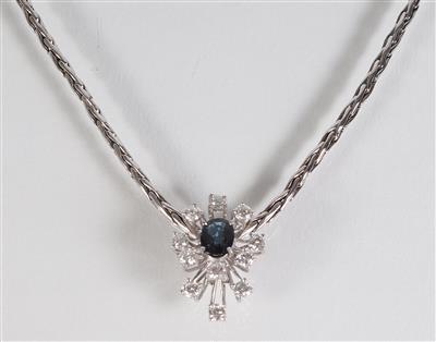 Brillant Saphir Collier - Jewellery, antiques and art