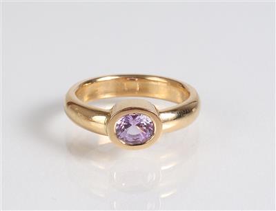 Rosa Saphir Ring - Jewellery, antiques and art