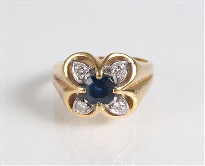 Brillant Saphir Ring - Gioielli, arte e antiquariato