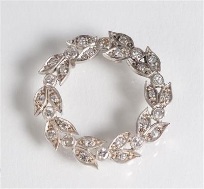 Diamantanhänger zus. ca. 0,90 ct - Gioielli, arte e antiquariato