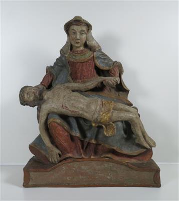 Pietà im Frühbarockstil, wohl Deutsch - Schmuck, Kunst und Antiquitäten