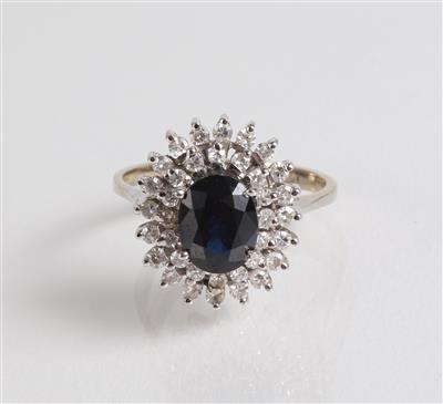 Diamantdamenring zus. ca. 0,70 ct - Gioielli, arte e antiquariato