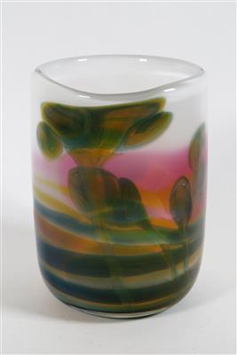 Studioglas-Vase, 2. Hälfte 20. Jahrhundert - Klenoty, umění a starožitnosti