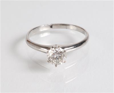 Solitärring ca. 0,60 ct - Schmuck, Kunst & Antiquitäten