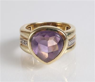 Diamantdamenring - Jewellery, antiques and art