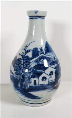 Blau-weiß Vase, China - Schmuck, Kunst & Antiquitäten