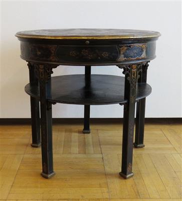 Runder Tisch, China-Design, 1. Hälfte 20. Jahrhundert - Schmuck, Kunst & Antiquitäten