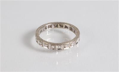 Diamant Memoryring - Jewellery, antiques and art