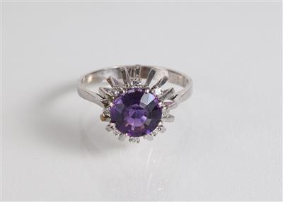 Diamantdamenring - Jewellery, antiques and art