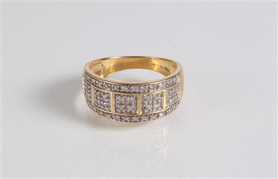 Diamantdamenring - Jewellery, antiques and art