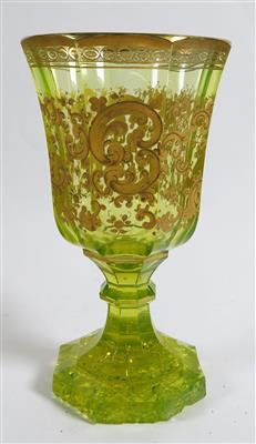 Pokal, Böhmen, Mitte 19. Jahrhundert - Klenoty, umění a starožitnosti
