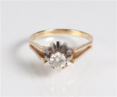 Solitärring 0,31 ct - Jewellery, antiques and art