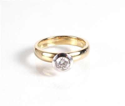Solitärring ca. 0,45 ct - Jewellery, antiques and art