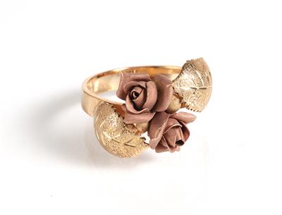 Damenring "Wiener Rose" - Jewellery, antiques and art