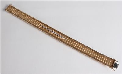 Brillantarmband zus. ca. 0,60 ct - Gioielli, arte e antiquariato