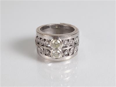 Brillantdiamantring zus. ca. 0,80 ct - Schmuck, Kunst & Antiquitäten