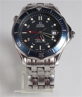 Omega Seamaster GMT Professional Co Axial - Klenoty, umění a starožitnosti