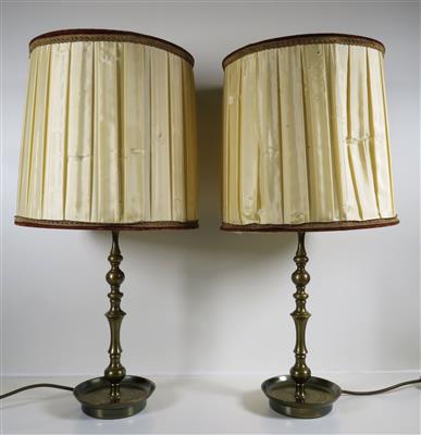 Paar Tischlampen, 20. Jahrhundert - Jewellery, antiques and art