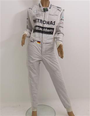 Original Puma-Rennanzug / Race Suit "Nico Rosberg" - Klenoty, umění a starožitnosti