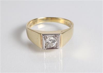 Solitärring ca. 0,35 ct - Jewellery, antiques and art