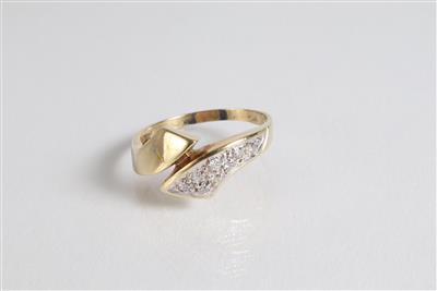 Diamantdamenring - Jewellery, antiques and art