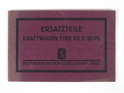 Ersatzteil-Katalog für den Kraftwagen Type XII, 6/20 PS - Gioielli, arte e antiquariato