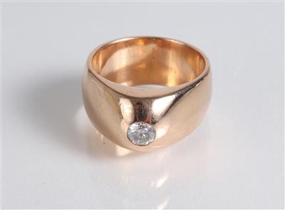 Solitärring ca. 0,35 ct - Schmuck, Kunst & Antiquitäten