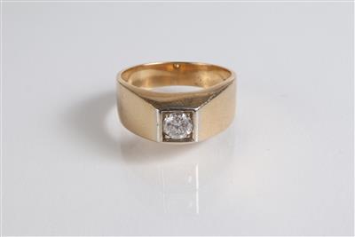 Solitärring 0,52 ct - Jewellery, Works of Art and art
