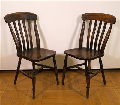 Paar Sessel im englischen Stil, 19. Jahrhundert - Gioielli, arte e antiquariato