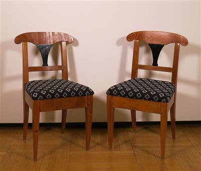 Paar Sessel im Biedermeierstil - Schmuck, Kunst & Antiquitäten
