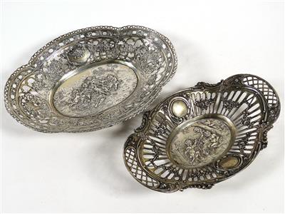 Zwei Silberschalen, um 1900 - Schmuck, Kunst & Antiquitäten
