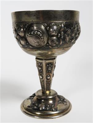 Kleiner Silberpokal in Neorenaissancestil, Deutsch, Ende 19. Jahrhundert - Gioielli, arte e antiquariato