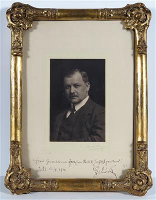Porträt-Foto und Autograph Franz Lehar (Komárom 1870-1948Bad Ischl) - Schmuck, Kunst & Antiquitäten