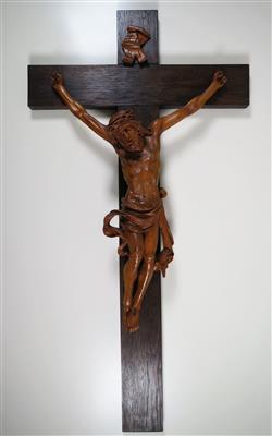 Kruzifix, Passau, um 1930 - Klenoty, umění a starožitnosti