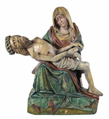 Pietà, im Stil der Gotik des frühen 15. Jahrhunderts, Ende 19. Jahrhundert - Gioielli, arte e antiquariato
