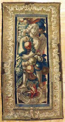 Tapisserie-Fragment aus der Renaissance (Ende 16. Jhdt.), vermutlich flämisch - Klenoty, umění a starožitnosti