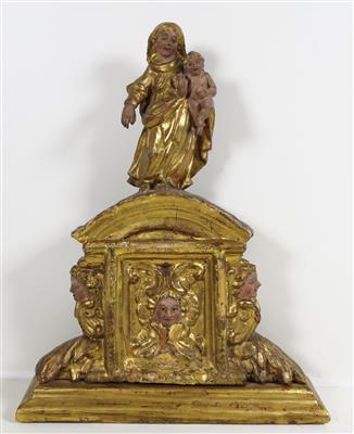 Aufsatz eines Hausaltars, Tirol/Südtirol, 17. Jahrhundert - Jewellery, Works of Art and art