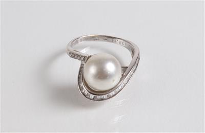 Brillant-Diamant Damenring zus. ca.0,50 ct - Gioielli, arte e antiquariato